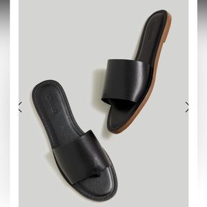 Madewell The Boardwalk Post Slide Sandal size 9